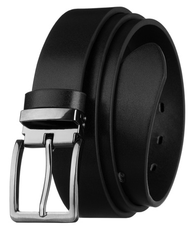 Pasek męski skórzany PTN LTP-BUF BLACK