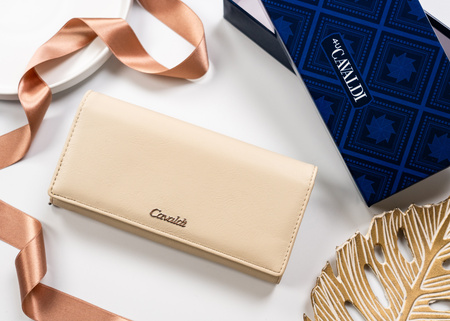 Women's PU Wallet GD20-DNM Beige