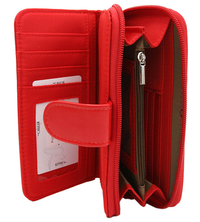 Portfel damski N118-APU-BL M.Red