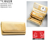 Portfel damski PU na blistrze F-PAL1B-BL Gold