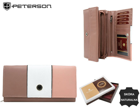 PETERSON PTN RD-12-GCL-S RFID leather wallet