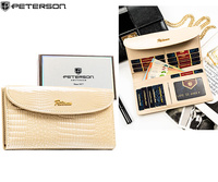 Portfel damski skórzany PTN 76112-BFBC Red