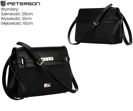 Torebka damska PTN KONWALIA Black