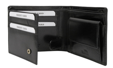 Leather men wallet N320-BFA-NL