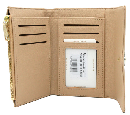 Portfel damski PU WC-2301 D.Beige