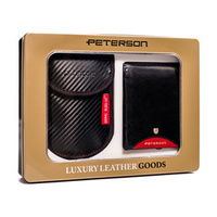 PETERSON PTN ZM39 leather wallet and case