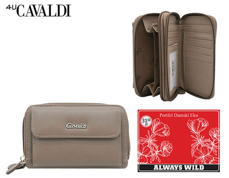 Portfel damski N122-APU-BL F.Beige