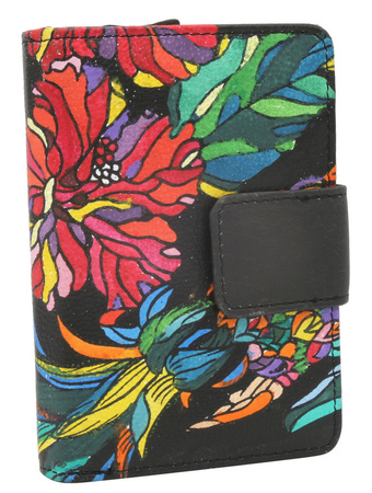 Women's leather wallet R-N109-ART