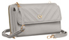 PU handbag-wallet M-11-7942 Gray