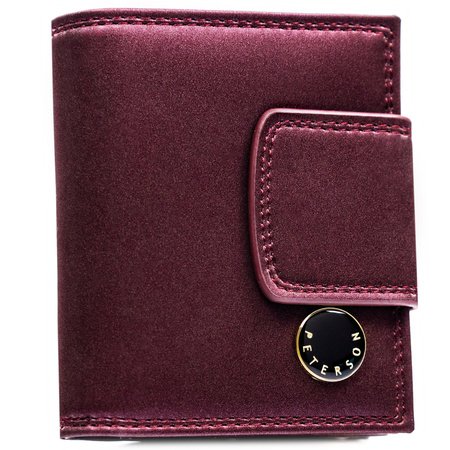 Portfel damski skóra naturalna+PU PTN PS329-HNL Purple