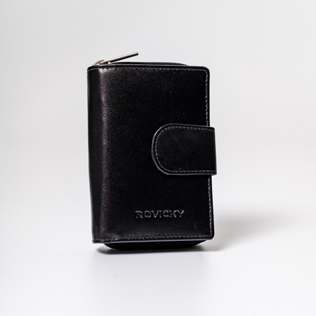 Portfel damski skórzany R-RD41-GCL-BP Black