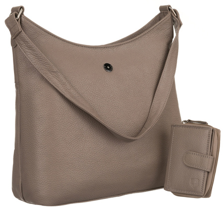 PETERSON leather bag+wallet PTN 6104-DS