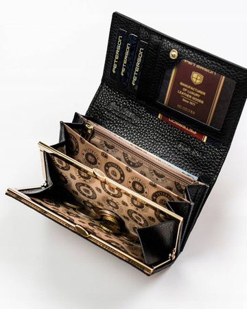 PETERSON leather RFID wallet PTN BS-466-1919