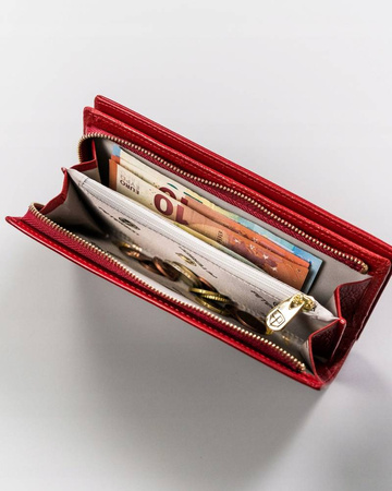 PETERSON PTN 421431-SG RFID leather wallet