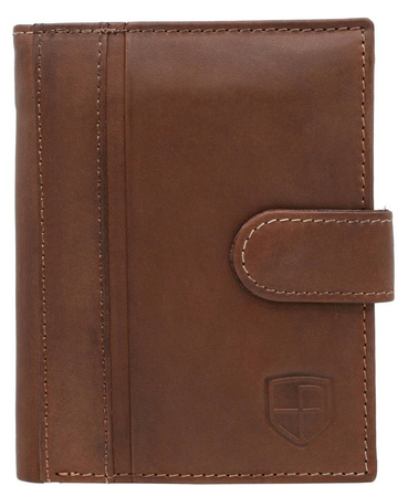 PTN N005L-PCA D.BROWN leather wallet