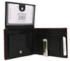 Men's leather wallet N79-VT-NLBLACK+RED
