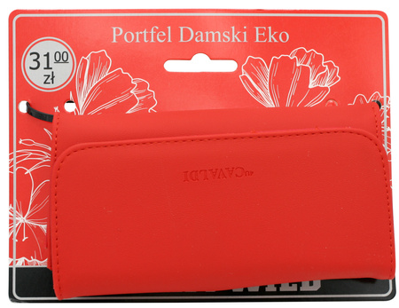 Portfel damski PU K-PAL-1B Red