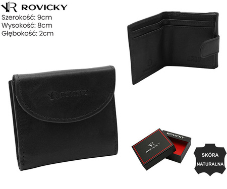 Porfel męski skórzany R-M03-LWC Black