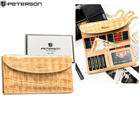 Portfel damski skórzany PTN 76112-BFBC Red