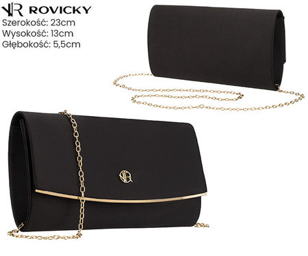 Torebka kopertówka R-XS028-3 Black