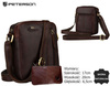 Torba skórzana + Etui PTN 705E-OPU Brown
