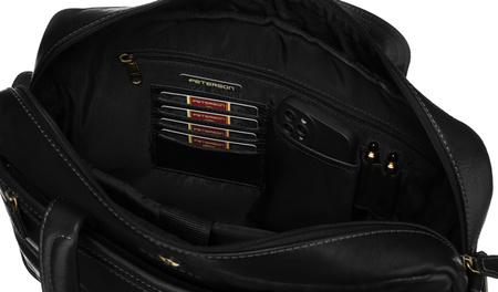 PETERSON PTN LP-2680-COM leather bag