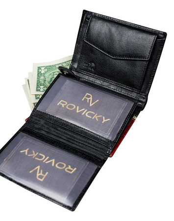 ROVICKY 326-RBA-D RFID leather wallet