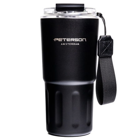 Kubek termiczny Peterson PTN KT-01-600 BLACK