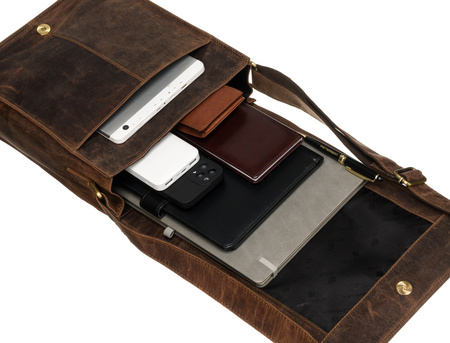 Torba skórzana PTN LARS-NSH Tan