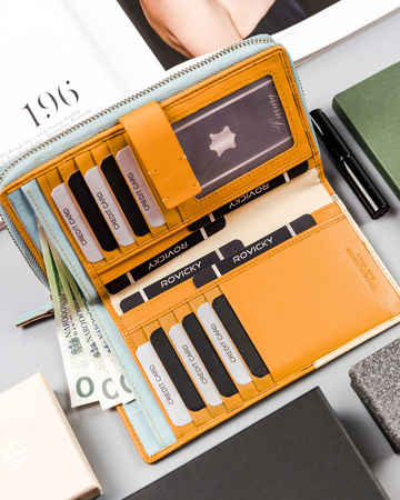 Portfel skórzany ROVICKY N710-XL-RCN