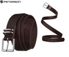 Pasek damski wąski PTN STU-19S1 Brown