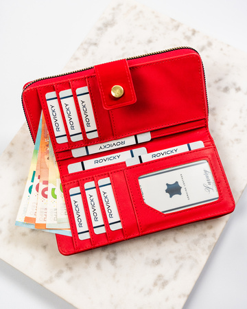 Portfel damski PU R-POR-01-V36 Red