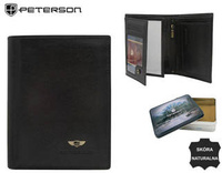 Portfel skórzany RFID PETERSON PTN N62-VT