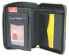 Peterson wallet sk. PTN 340.03 BLACK+YELLOW