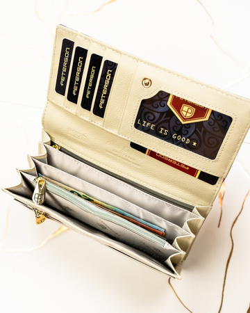 Portfel skóra + PU PTN PX27-PF1 Rose