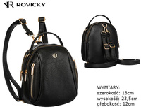 Plecak eko R-KP-11-F19 Black