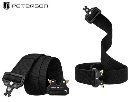 Pasek parciany PETERSON PTN PAR1 Black