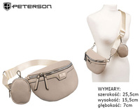 Saszetka nerka PTN NER-ALE-8 Beige
