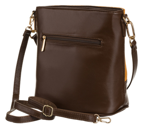 Torebka damska 6877-2 Mustard