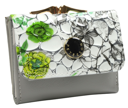 Portfel damski skóra+PU PTN PH32-LFL Green