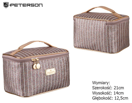 A large glitter cosmetic bag PTN KOS-L04-B L.Pink Peterson