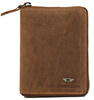 Leather wallet PTN 340 2-1-5 cognac